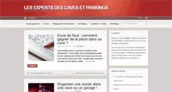Desktop Screenshot of cave-parking.com